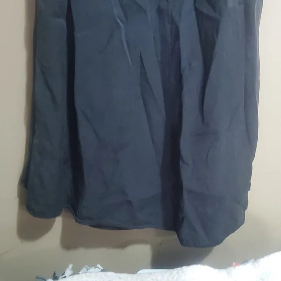 Zara Black V-Neck LINED Dress Size XXL - Picture 3 of 5